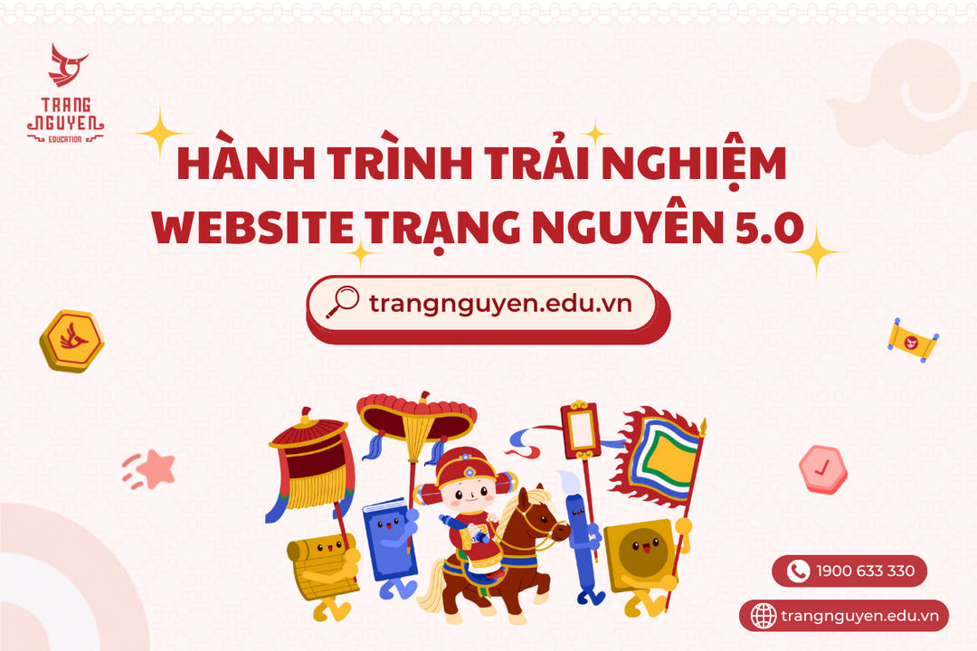 Hành trình trải nghiệm website mới - Mở ra thế giới học tập đầy hứng khởi