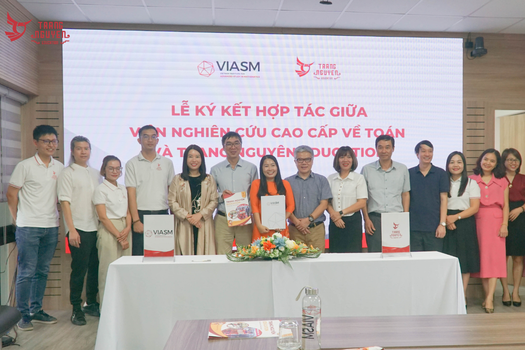Viện Nghiện cứu cao cấp về Toán (VIASM) và Trạng Nguyên Education chung tay phát triển chất lượng giáo dục Toán